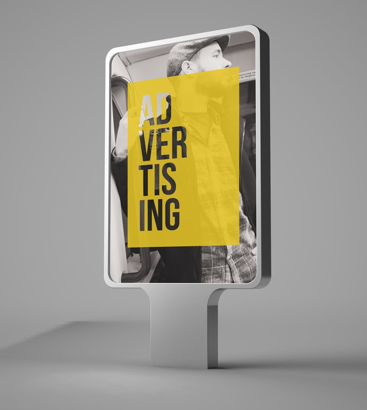 advertising billboard mockup